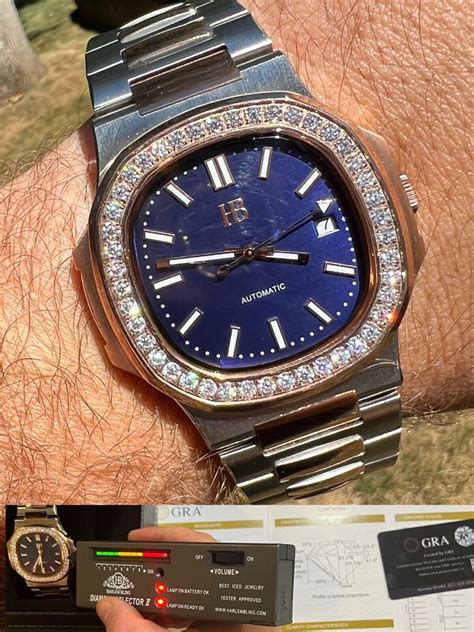 moissanite watches harlem.